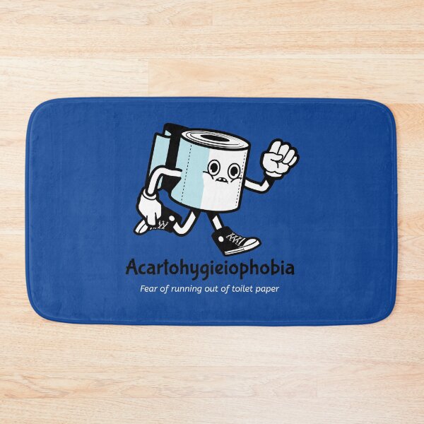 Item preview, Acartohygieiophobia - Fear of running out of toilet paper designed and sold by PhobiaStore.