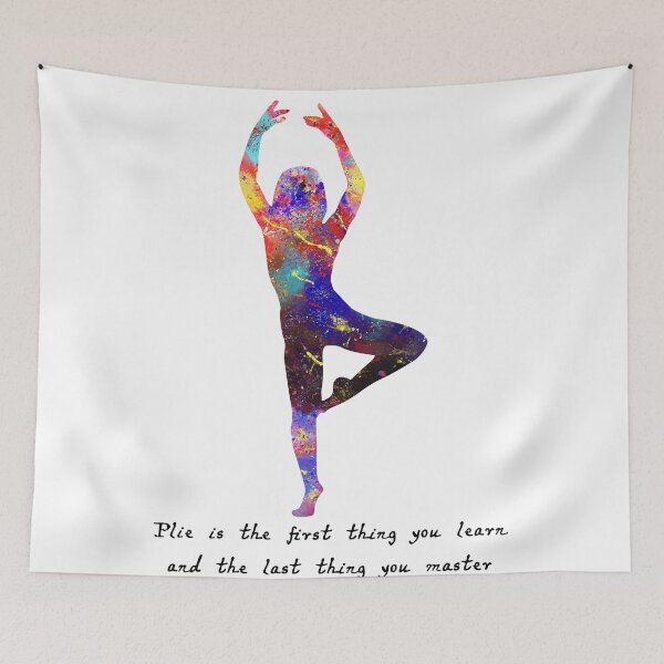 Item preview, Plie Is The First Thing You Learn And The Last Thi designed and sold by vividpixelusa.