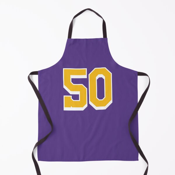 Item preview, 50 Yellow Number fifty Purple Basketball Jersey designed and sold by elhefe.
