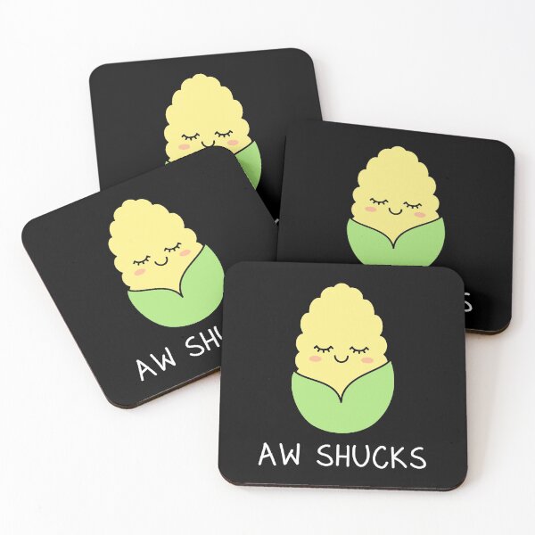 Item preview, Shy Corn. Aw Shucks Pun designed and sold by TashaVector.