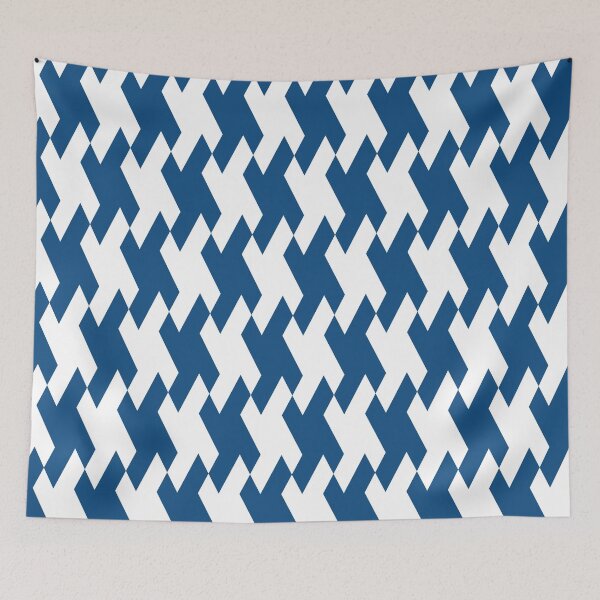 Item preview, Rhombuses in classic blue in simple geometric pattern designed and sold by acidmit.