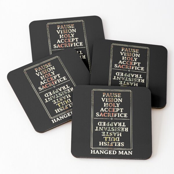 Item preview, Tarot 12 Hanged Man Rider Waite Keywords designed and sold by MetaPhyStore.