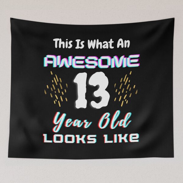 Item preview, This Is What An Awesome 13 Year Old Looks Like Great Gift designed and sold by 33/34 Shop.