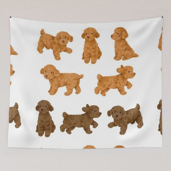 Item preview, Poodle pet dog dogs pets puppy art caniche pop art groomers designed and sold by Coolstuff4you71.