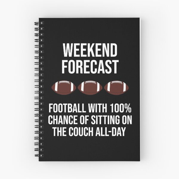 Item preview, Weekend Forecast Football 100% Sitting on Couch designed and sold by MSA-42.