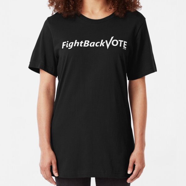 FightBackVote.com-shirt Slim Fit T-Shirt