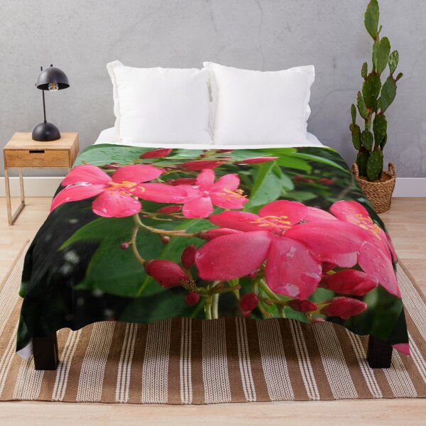 Item preview, The Depth within Red Flower (Jatropha Integerrima) designed and sold by GiganticSale.