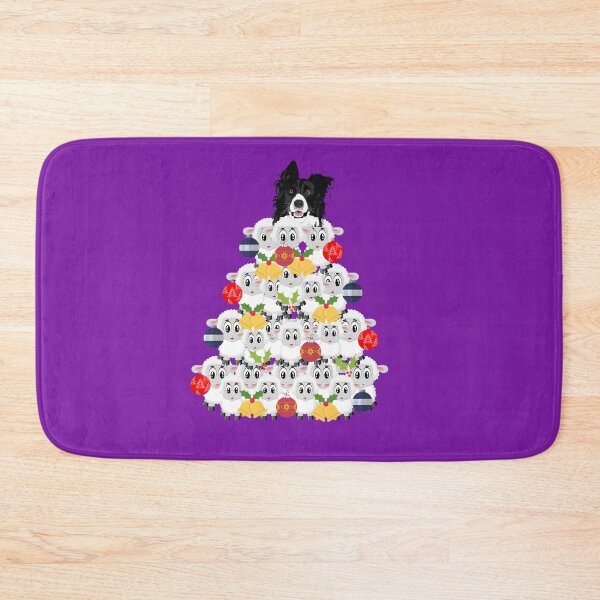 Item preview, Christmas Sheep Tree Herding Dog Sheep Christmas  designed and sold by Willyboy16.