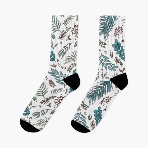 Item preview, Watercolor plants pattern designed and sold by taniasofia.