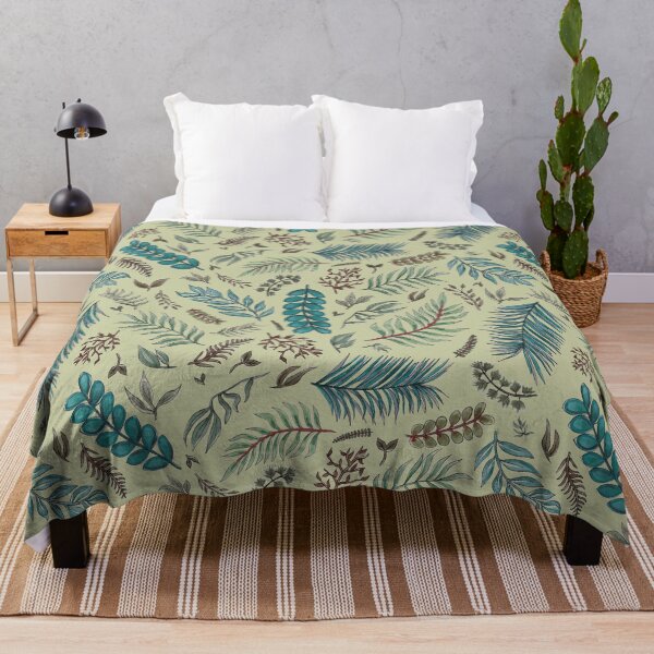 Item preview, Watercolor plants pattern designed and sold by taniasofia.