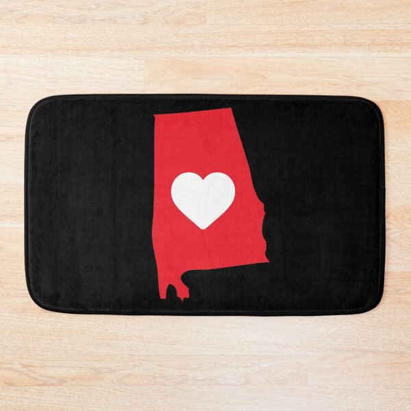 Item preview, Love My Alabama Hometown American Heart State Map US  designed and sold by elhefe.