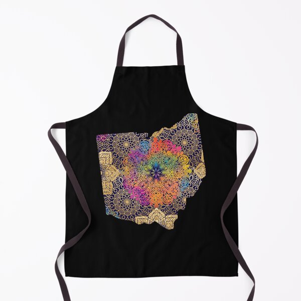 Item preview, Ohio United States of America Mandala Map designed and sold by labatchino10.