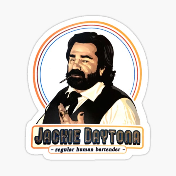 Aperçu de l'œuvre Jackie Daytona Regular Human Bartender vintage créée et vendue par Loesdegieter.