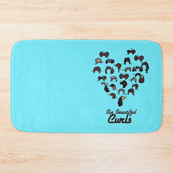Item preview, "Big Beautiful Curls" - <3 Natural Hair designed and sold by LochNestFarm.