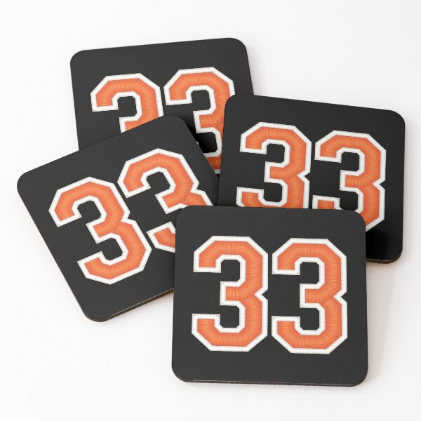 Item preview, Sports Number 33 Jersey thirty-three Orange designed and sold by elhefe.