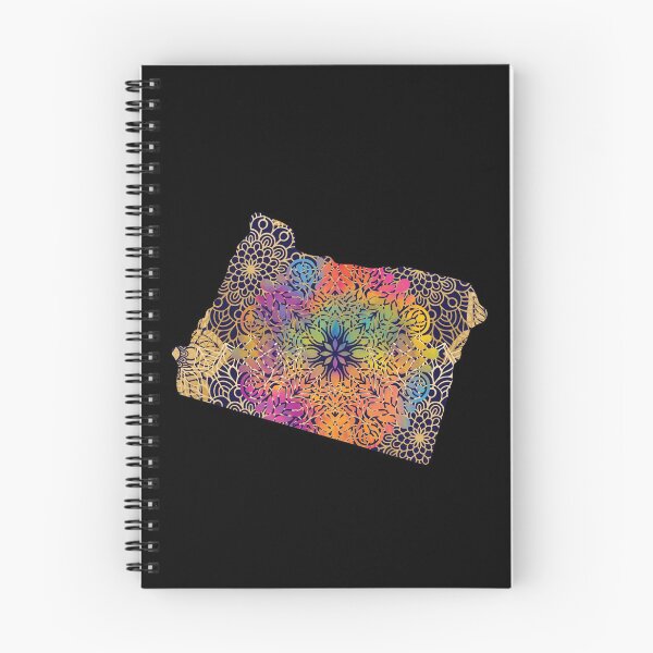 Item preview, Oregon United States of America Mandala Map  designed and sold by labatchino10.