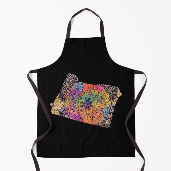 Item preview, Oregon United States of America Mandala Map  designed and sold by labatchino10.