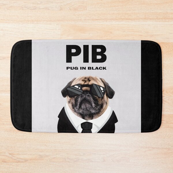Item preview, Pug In Black  designed and sold by Borislav Shekerdzhiyski.