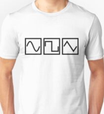 Sine Square Tri Unisex T-Shirt