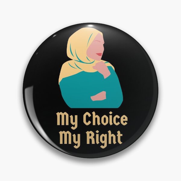 Item preview, My Choice My Right Hijab Positive designed and sold by dFaberD.