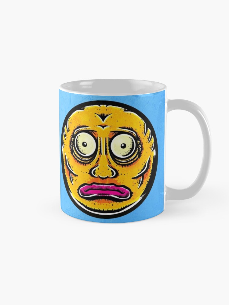 Thumbnail 5 of 6, Coffee Mug, Sticker Face designed and sold by strangethingsA.
