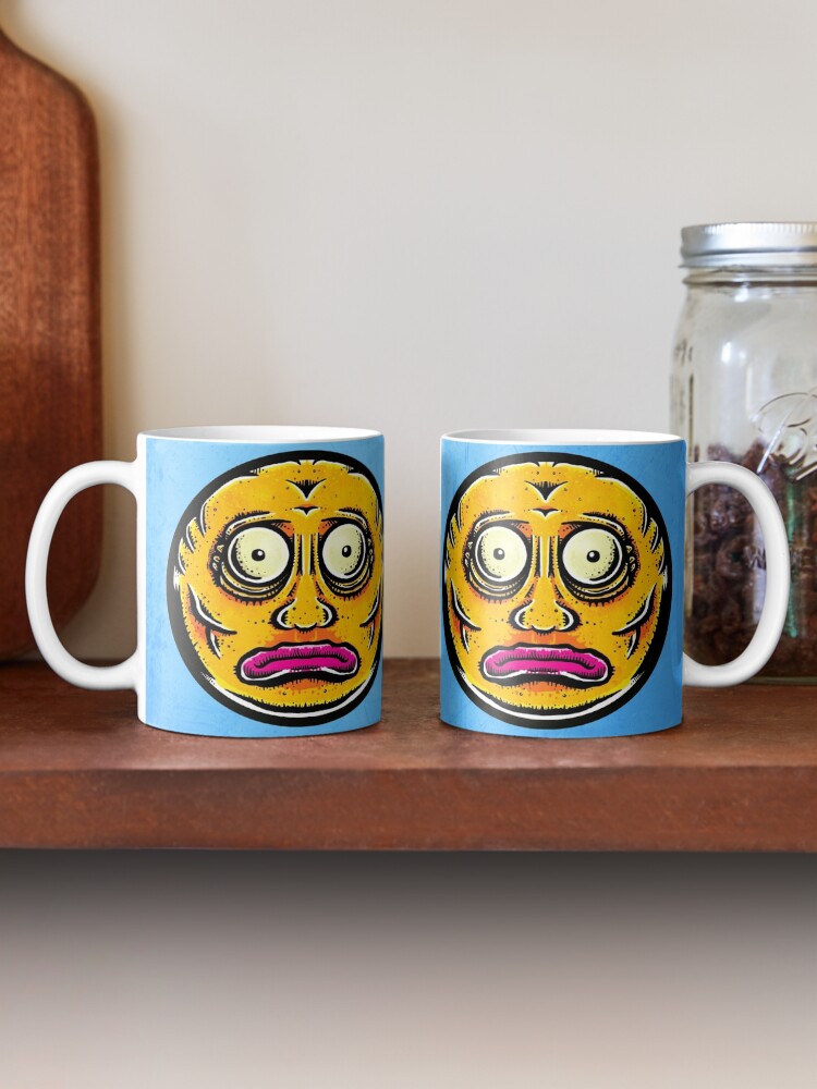 Thumbnail 2 of 6, Coffee Mug, Sticker Face designed and sold by strangethingsA.