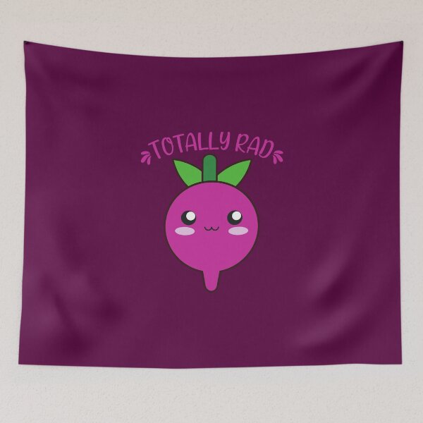 Item preview, Totally rad Kawaii radish designed and sold by KawaiiPark.