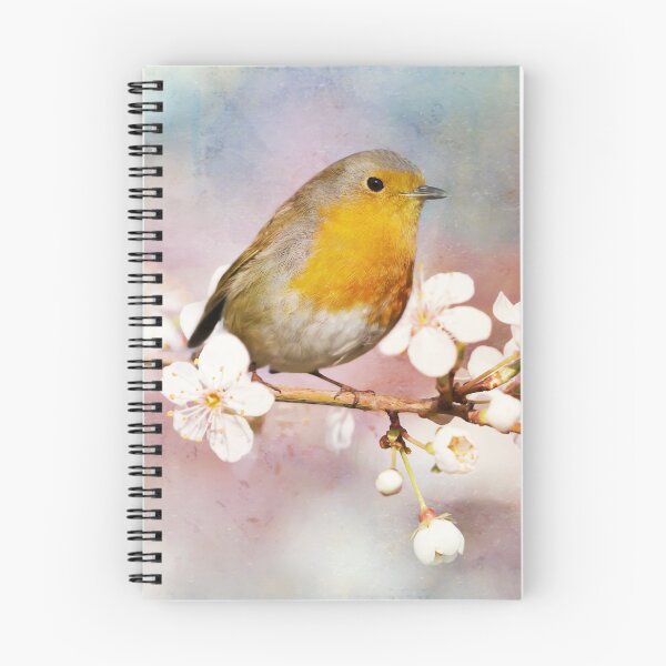 Item preview, Portrait of a Robin in Spring designed and sold by dgwildlife.