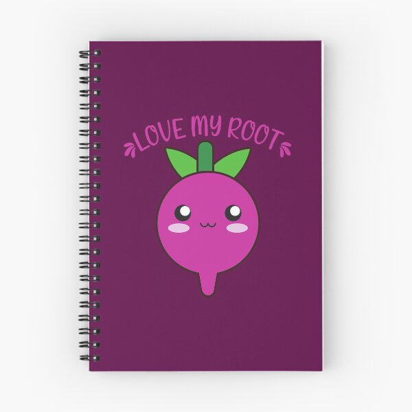 Item preview, Love my root Kawaii radish designed and sold by KawaiiPark.