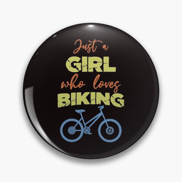 Item preview, Just A Girl Who Loves Biking - Cool Bike and Text Effects Gift  designed and sold by leo121687.