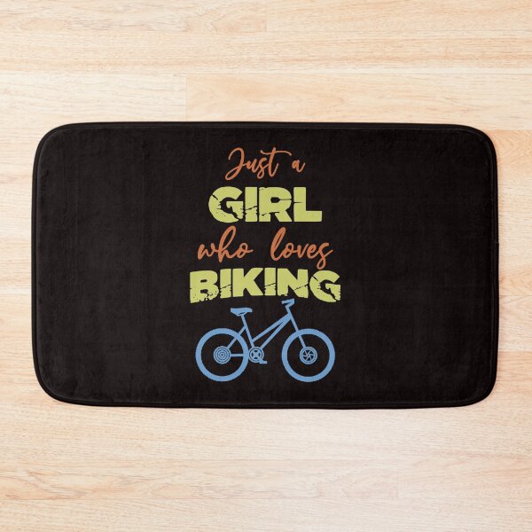 Item preview, Just A Girl Who Loves Biking - Cool Bike and Text Effects Gift  designed and sold by leo121687.