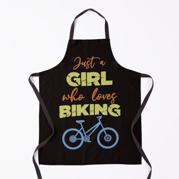 Item preview, Just A Girl Who Loves Biking - Cool Bike and Text Effects Gift designed and sold by leo121687.