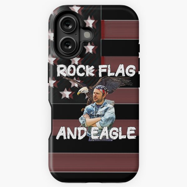 Item preview, Rock Flag and Eagle designed and sold by Jaw-Knee-.