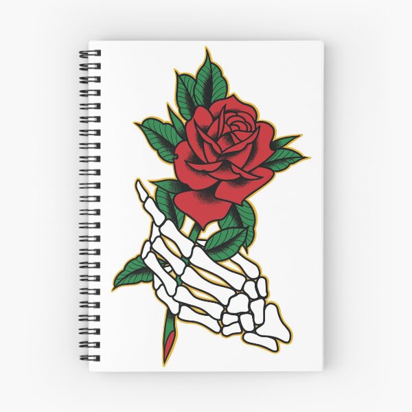 Item preview, Skeleton Hand Holding Rose designed and sold by SevenRelics.