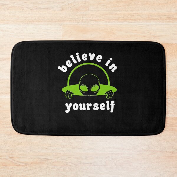 Item preview, Believe In Yourself Alien Face UFO Geek Nerd designed and sold by DoSt-997.
