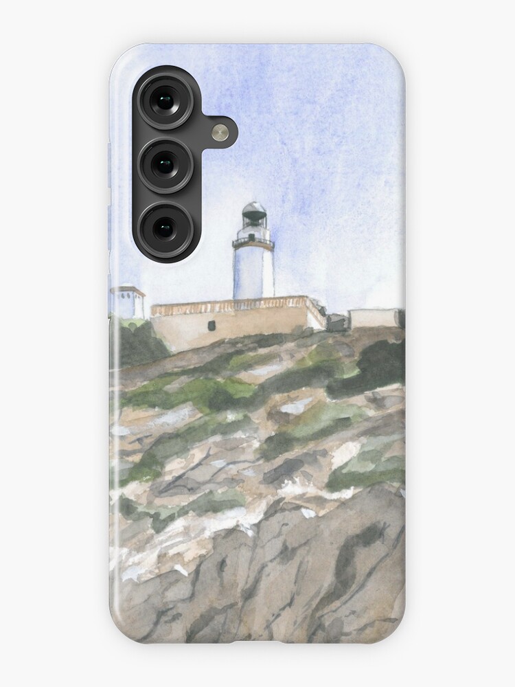 Thumbnail 1 of 4, Samsung Galaxy Phone Case, Formentor Lighthouse designed and sold by ABillingsArt.