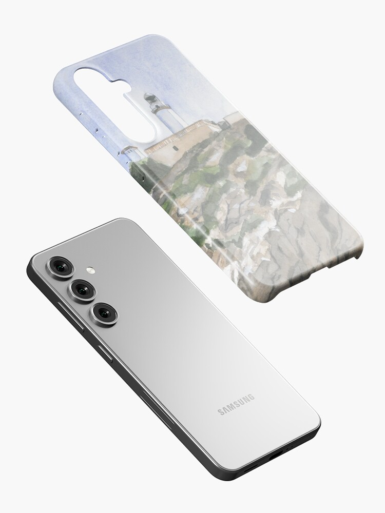 Thumbnail 2 of 4, Samsung Galaxy Phone Case, Formentor Lighthouse designed and sold by ABillingsArt.