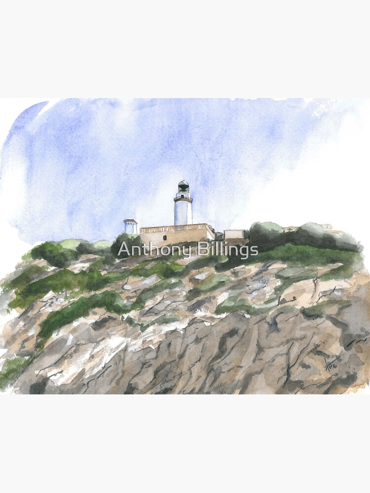 Thumbnail 3 of 3, Canvas Print, Formentor Lighthouse designed and sold by ABillingsArt.