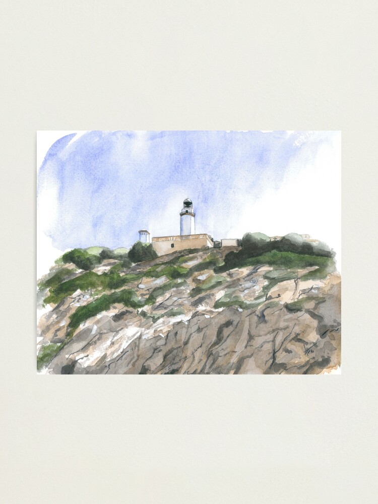 Thumbnail 2 of 3, Photographic Print, Formentor Lighthouse designed and sold by ABillingsArt.