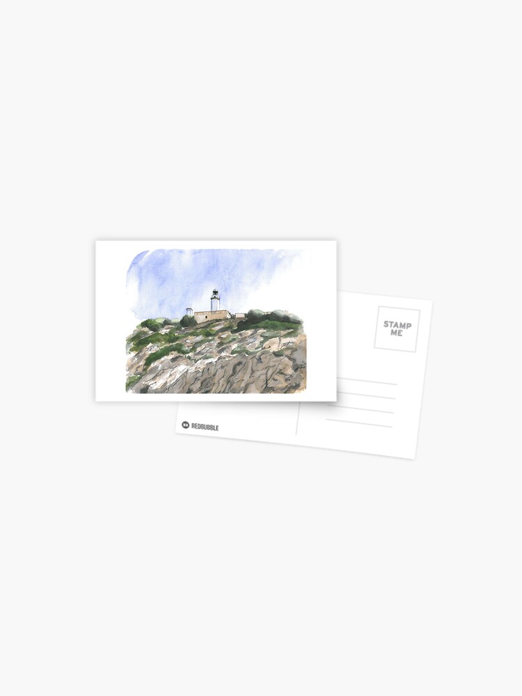 Thumbnail 1 of 2, Postcard, Formentor Lighthouse designed and sold by ABillingsArt.