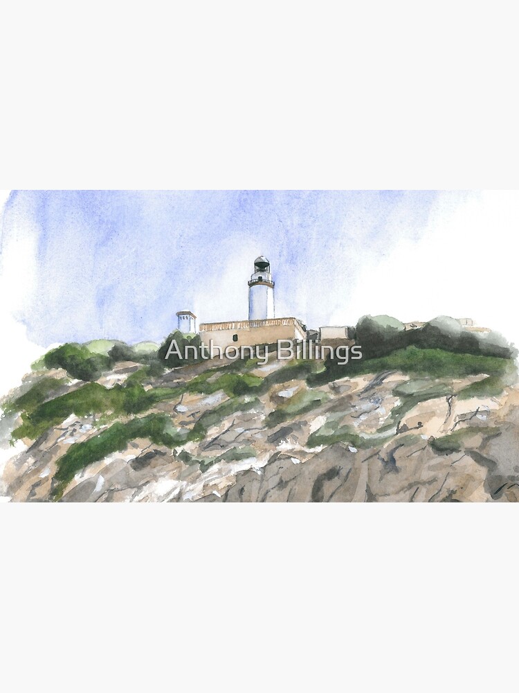 Thumbnail 6 of 6, Coffee Mug, Formentor Lighthouse designed and sold by ABillingsArt.