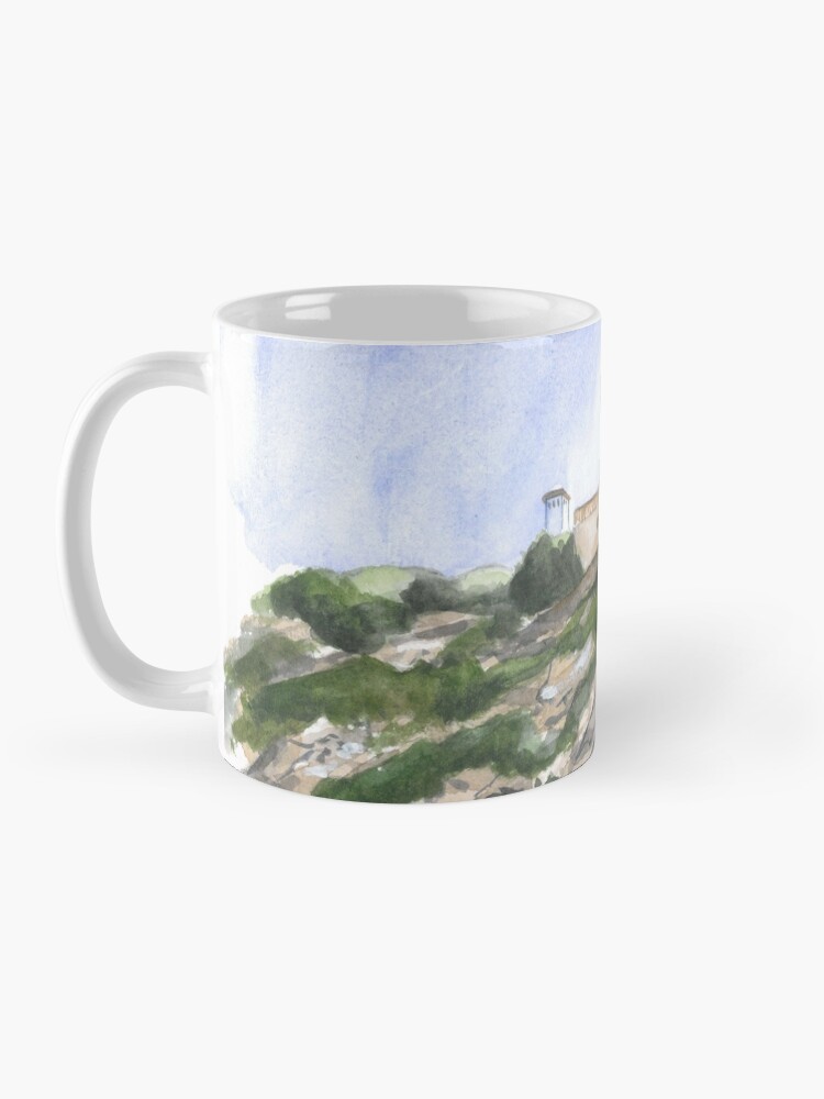 Thumbnail 3 of 6, Coffee Mug, Formentor Lighthouse designed and sold by ABillingsArt.