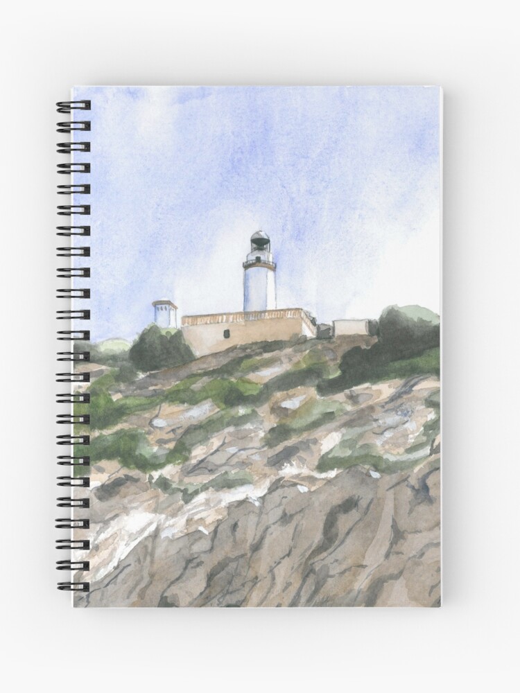 Thumbnail 1 of 3, Journal, Formentor Lighthouse designed and sold by ABillingsArt.