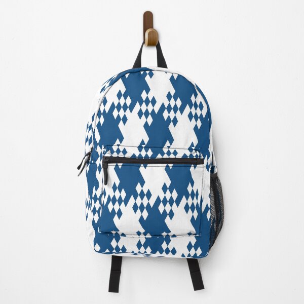 Item preview, Rhombuses in classic blue color in a geometric pattern designed and sold by acidmit.