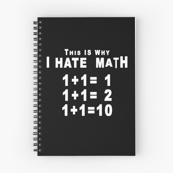 Item preview, This is why I Hate Math black designed and sold by Roy Store.