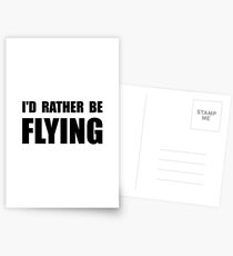Rather Be Flying Postcards