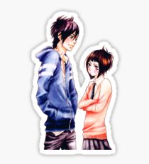 Anime Couple Suki-tte ii na yo Sticker