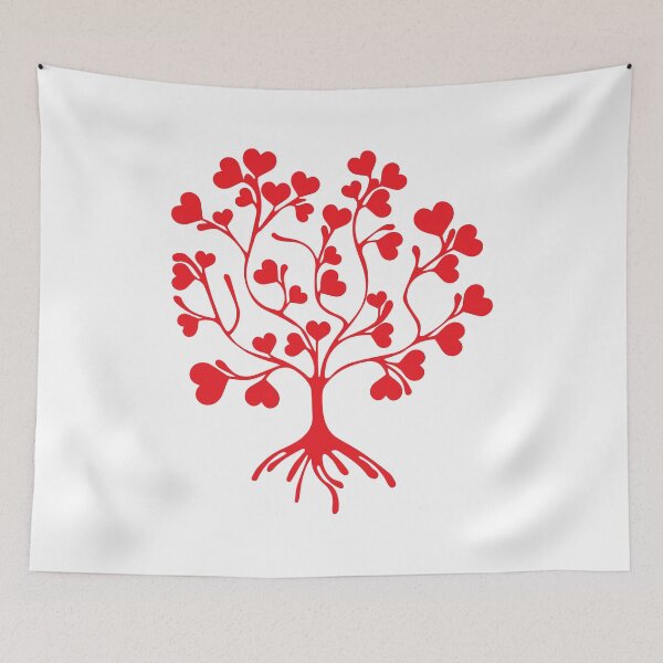 Item preview, Árbol de corazón romántico designed and sold by Melcu.