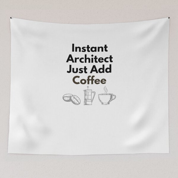 Item preview, Instant Architect Just Add Coffee designed and sold by Emerg-Apparel.