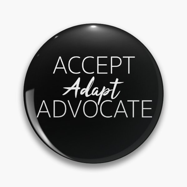 Item preview, Accept Adapt Advocate designed and sold by BasicWear.